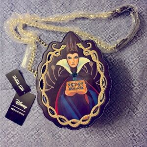 Loungefly Disney Crossbody Bag Snow White Evil Queen Mirror-NWT